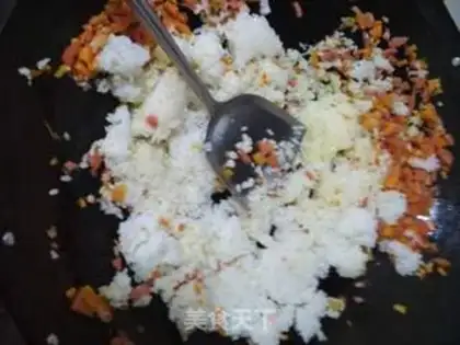 Make Cracker rice step 3