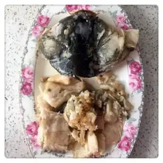 Make Dried fish head step 2