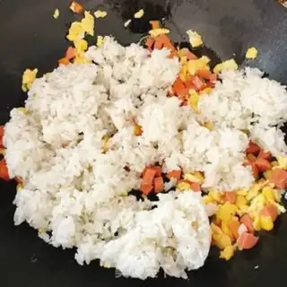 Make Egg bun step 4