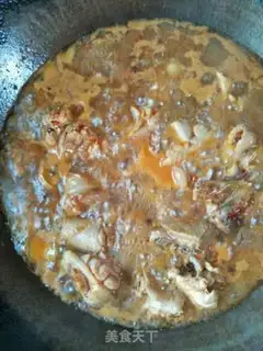 Make Yellow chicken step 2