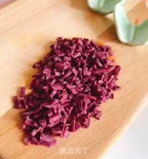 Make Potato egg oatmeal step 1