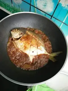 Make Red-burned fish step 8