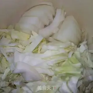 Make Onions and cabbage step 0
