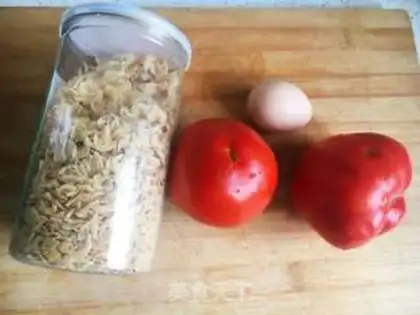 Make Tomato egg soup step 0