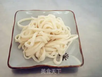 Make Tofu noodles step 8