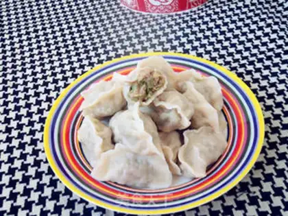 Make Celery pork dumplings step 10