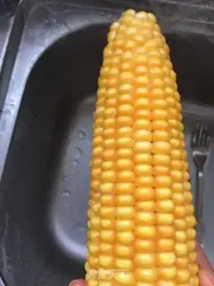 Make Fresh corn porridge step 1