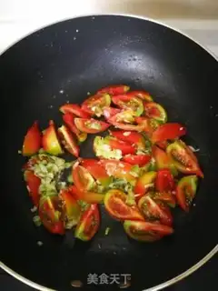 Make Tomato eggs step 5