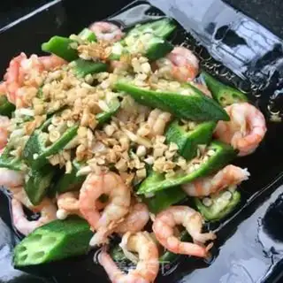 Make Garlic sweet shrimp and sunflower step 13