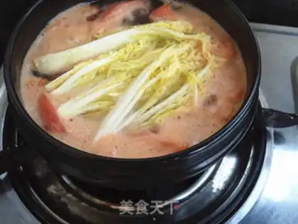 Make Pork doll soup step 5