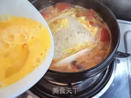 Make Pork doll soup step 6