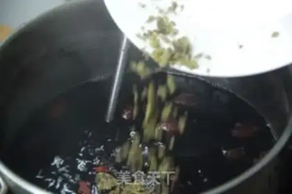 Make Black rice, red sugar step 4