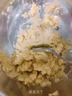 Make Green bean cake step 4