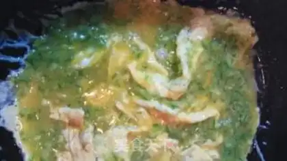 Make Pepper fried eggs step 4