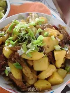 Make Smoky chicken bones and potatoes step 9