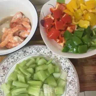 Make Shrimps of colour step 0