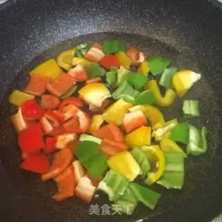 Make Shrimps of colour step 2