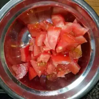 Make Tomato cabbage step 2