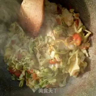 Make Tomato cabbage step 8