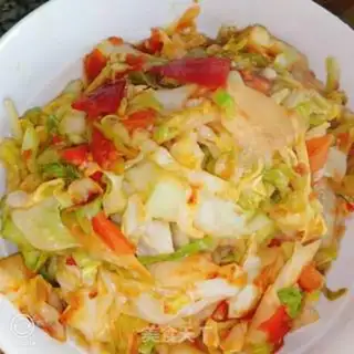 Make Tomato cabbage step 9