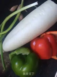 Make Clean up the radish step 0