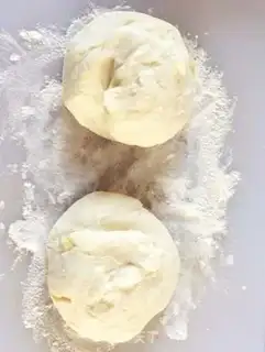 Make Banana balls step 1