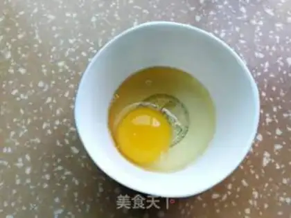 Make Meat and eggs step 1