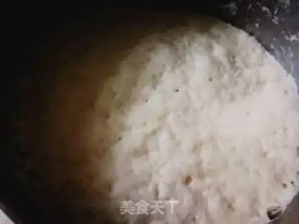 Make Black sesame roll step 3