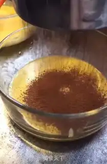 Make Zebra Zephyr cake step 2