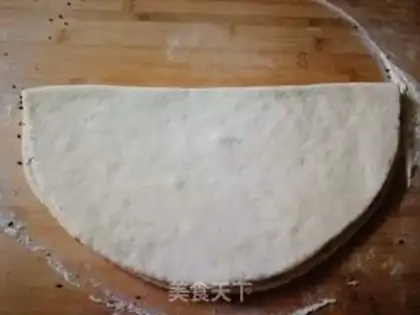 Make Black sesame roll step 9