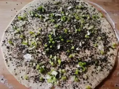 Make Black sesame roll step 10