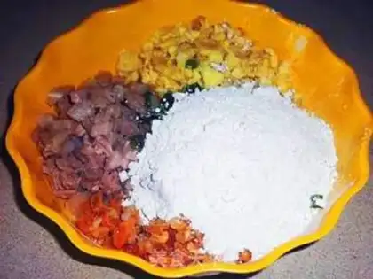 Make Mountain powder step 1