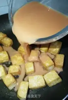 Make Sesame sauce tofu step 8