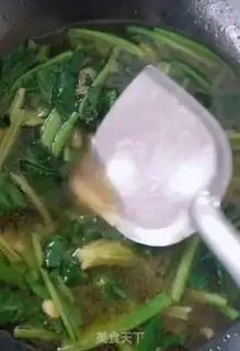 Make Spinach omelet soup step 7