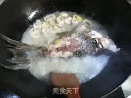 Make A boiled fish tail step 7