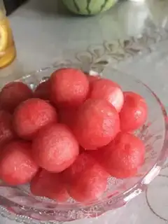Make Lemon iced watermelon ball step 2