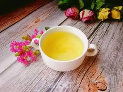 Make Corn shaving tea step 8