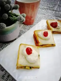 Make The yogurt sandwich step 6