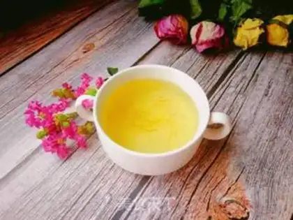 Make Corn shaving tea step 9