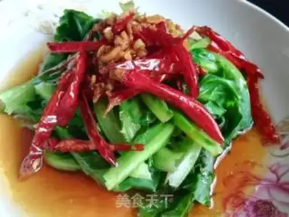Make Garlic lettuce step 0