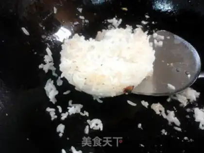 Make Ginger egg fried rice step 8