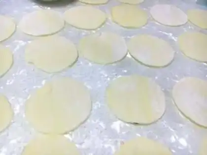 Make Cream egg dumplings step 6