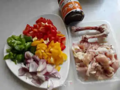 Make Chicken-legged rice step 2