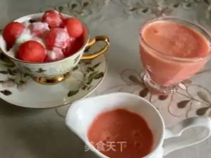 Make Watermelon shakes step 6
