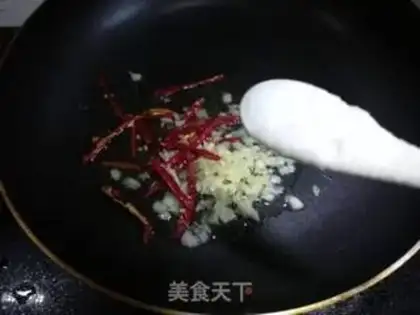 Make Garlic lettuce step 5