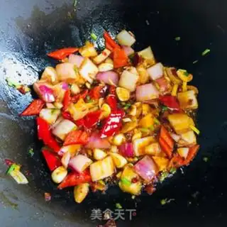 Make Scrambled clams step 4