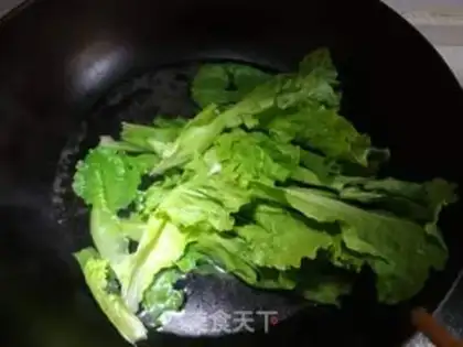 Make Garlic lettuce step 8