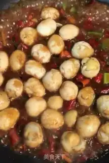 Make Spicy quail eggs step 9