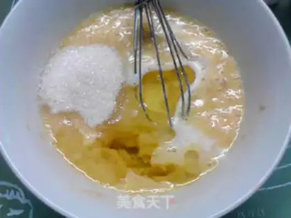 Make Banana cranberry marfin step 4