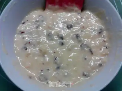 Make Banana cranberry marfin step 7